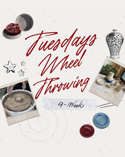 4-Week Wheel Throwing Pottery Class (Chicago) — Tuesdays