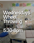 6-Week Wheel Throwing Pottery Class (Chicago) — Wednesdays