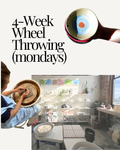 4-Week Wheel Throwing Pottery Class (Chicago) — Mondays
