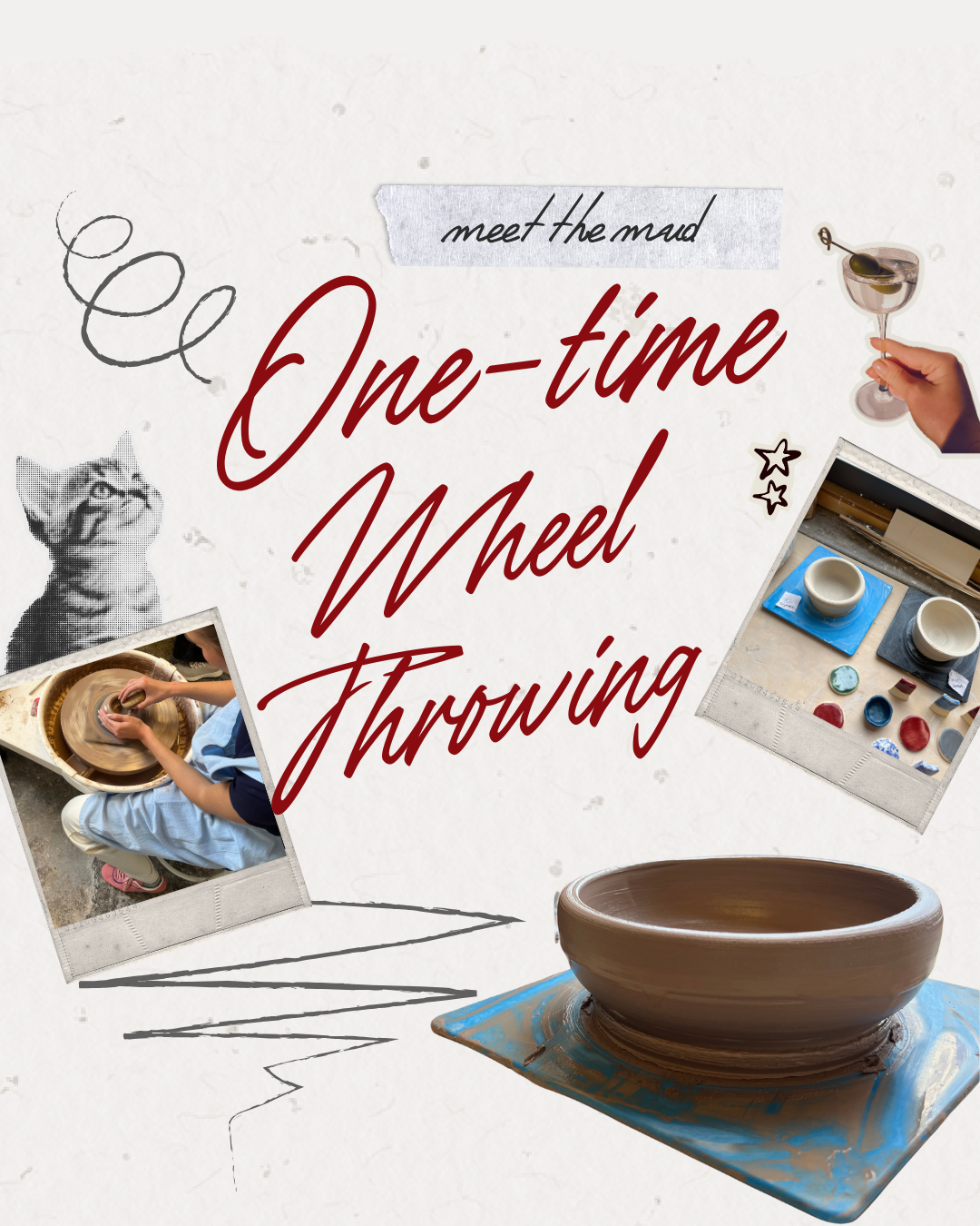 One-Time Wheel Throwing