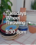 6-Week Wheel Throwing Pottery Class (Chicago) — Tuesdays