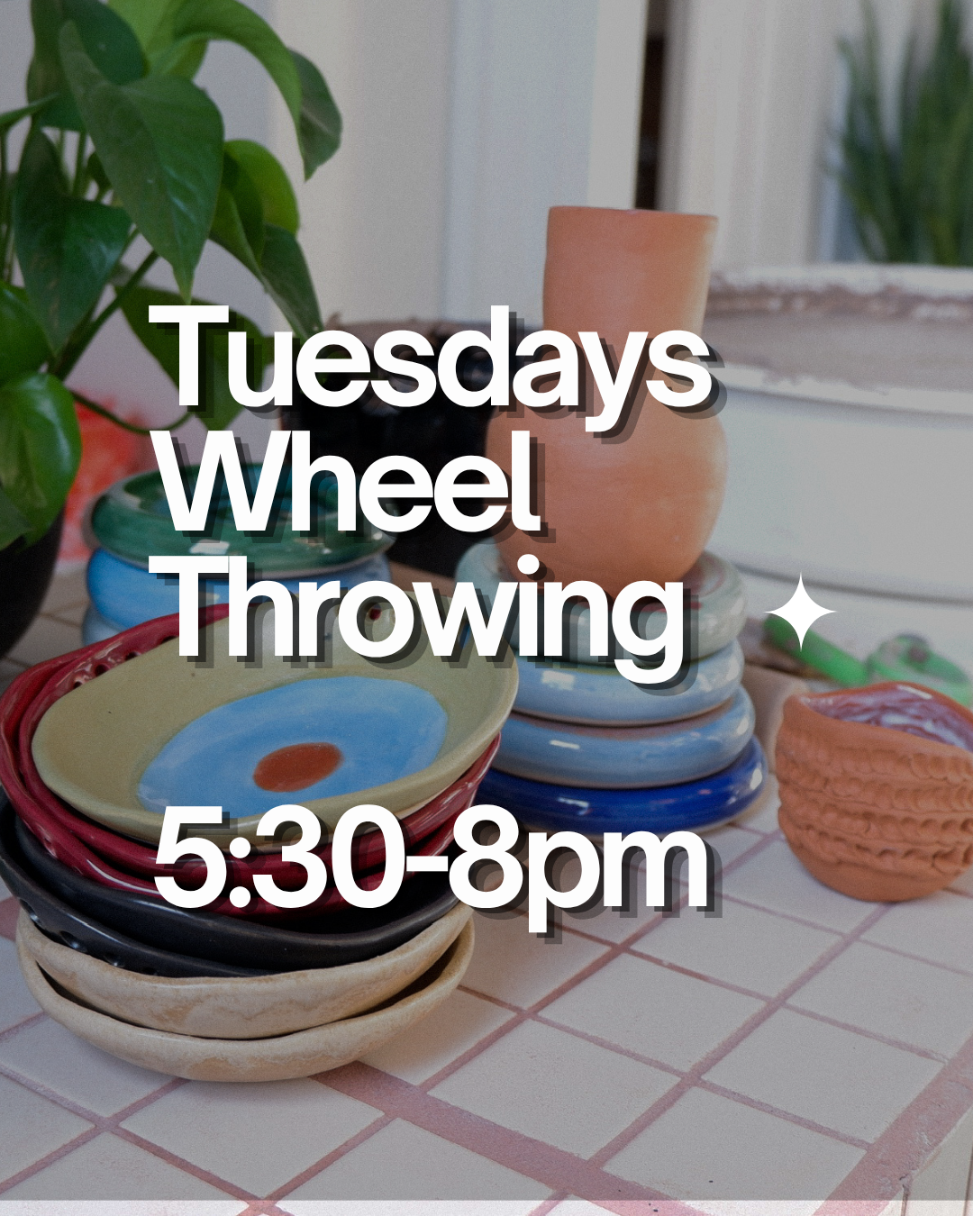 6-Week Wheel Throwing Pottery Class (Chicago) — Tuesdays