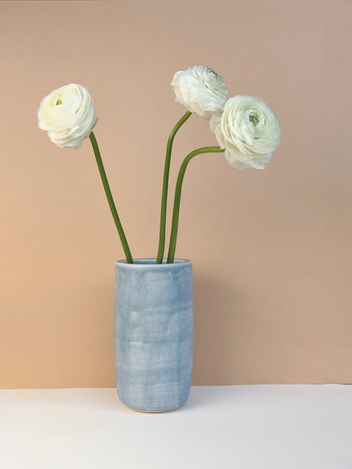 le french blue vase (shorter one)