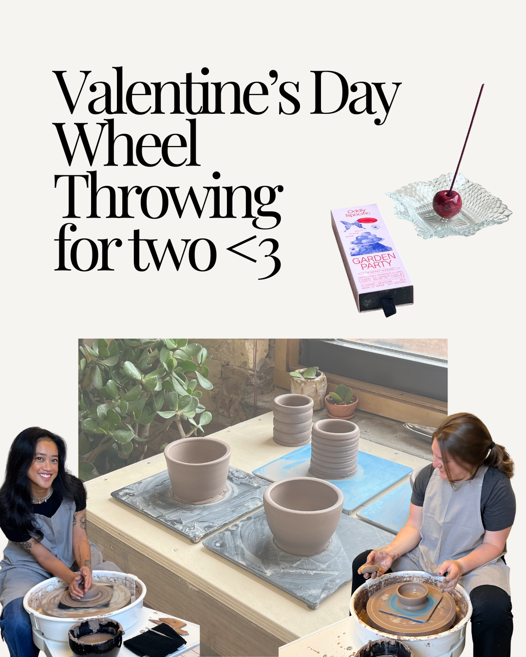 Wheel Throwing for Two | Valentine's Day <3