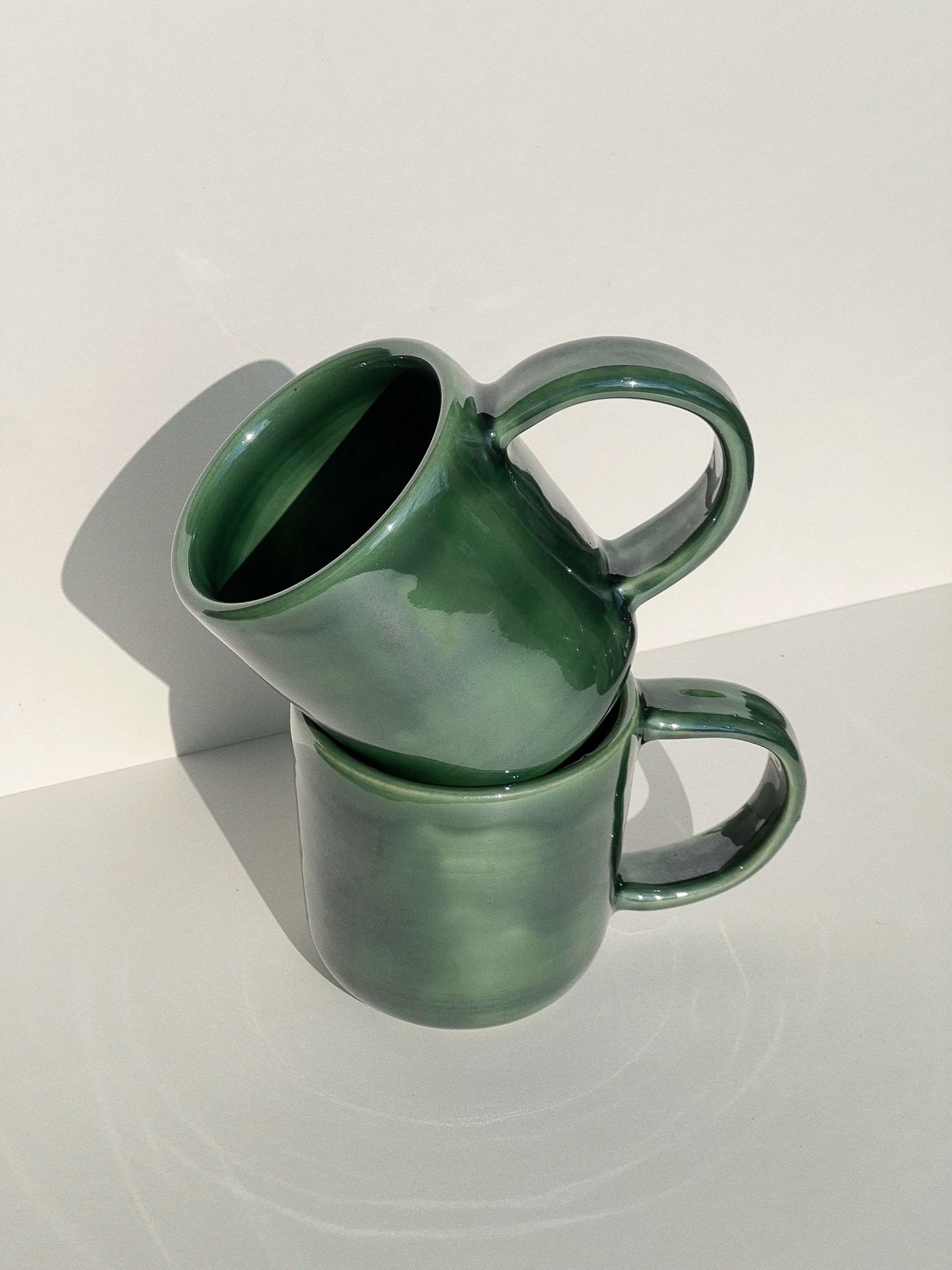 emerald green mug