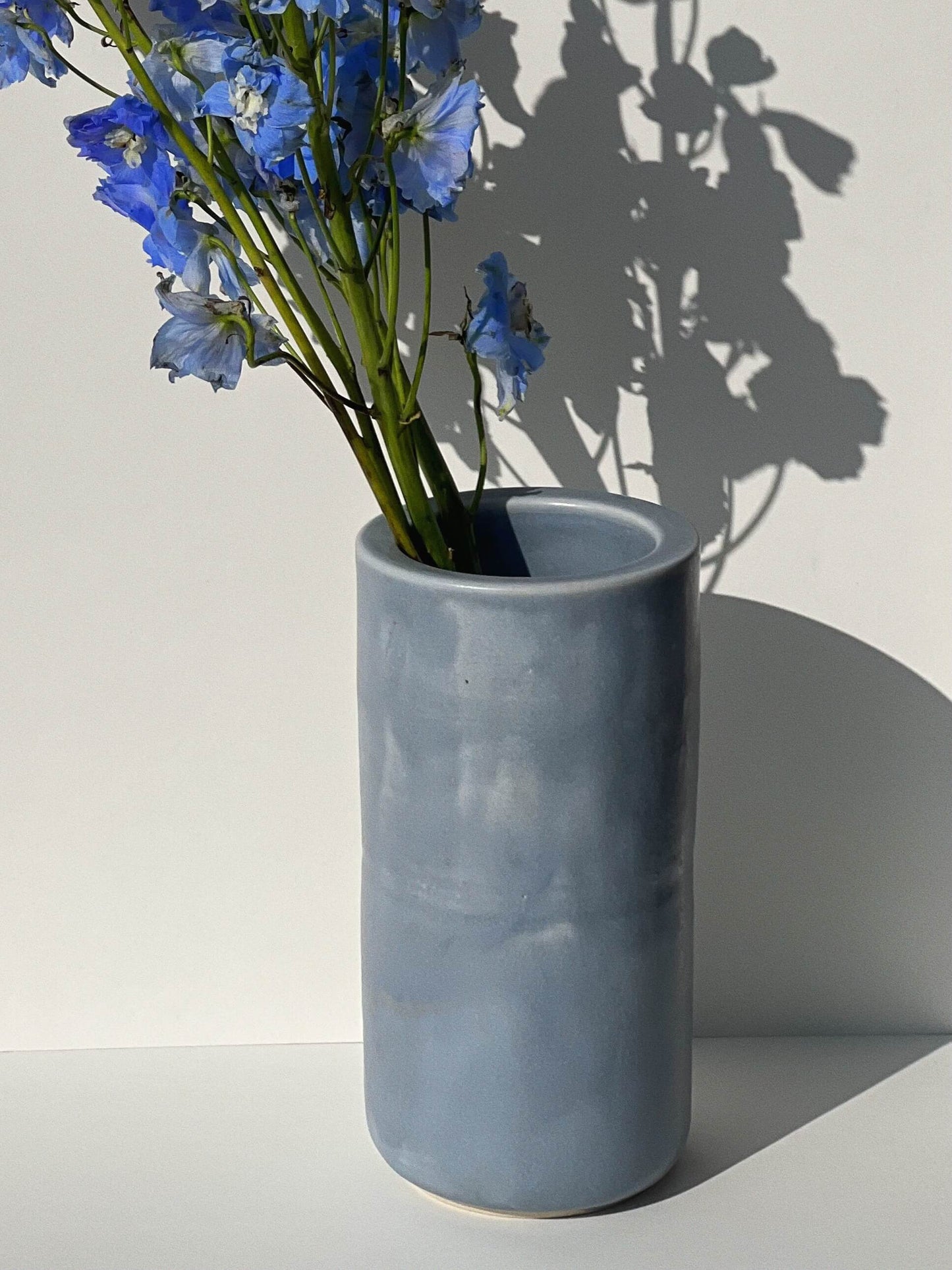 le french blue vase (taller one)