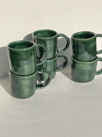 emerald green mug