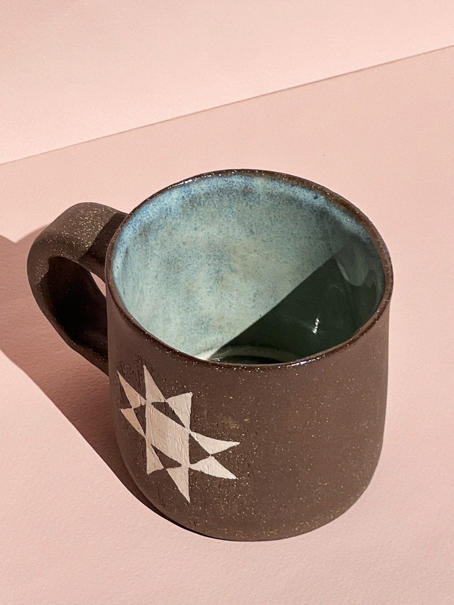 quilt block mug