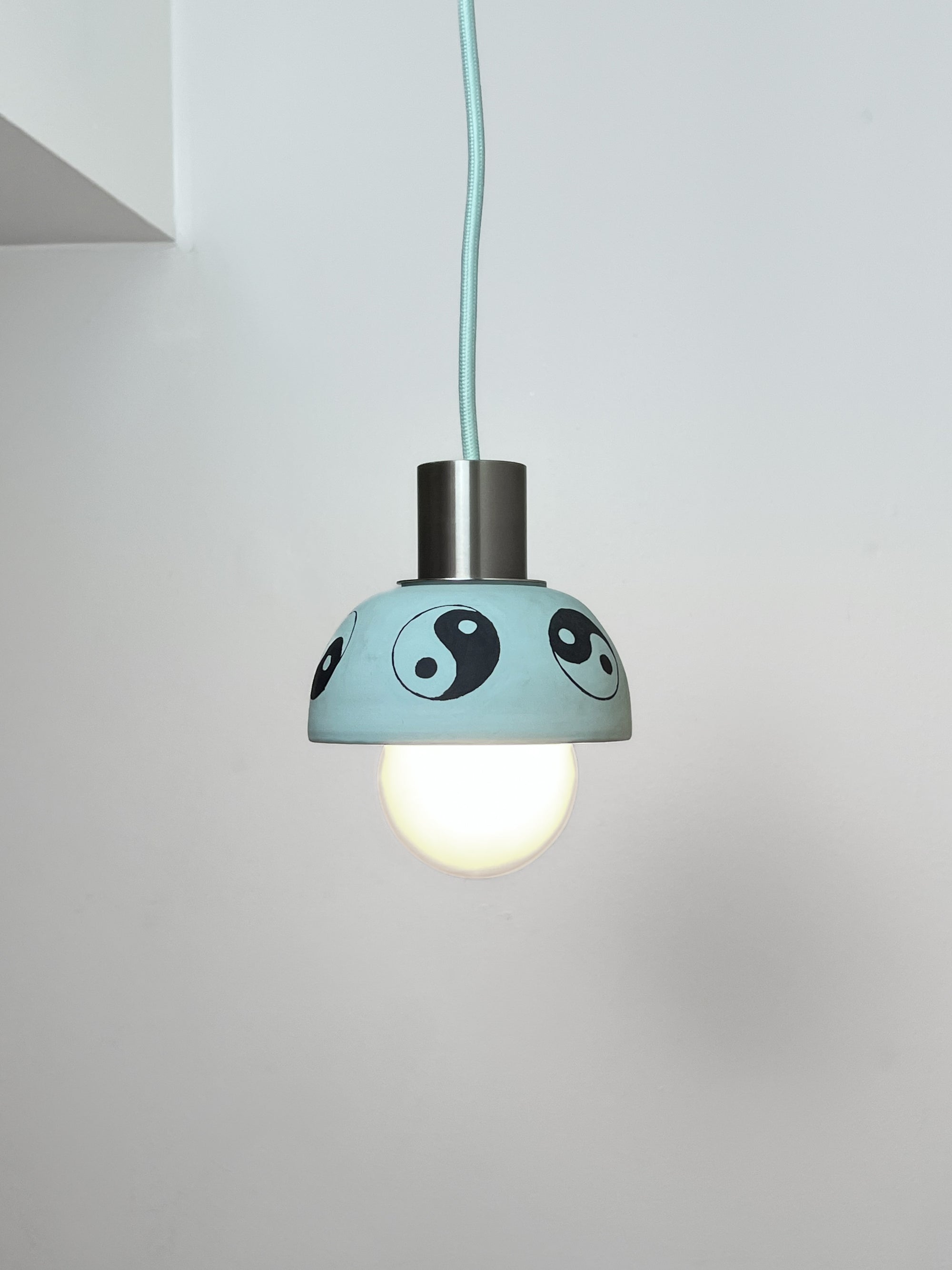 Yin-Yang Inlay Pendant