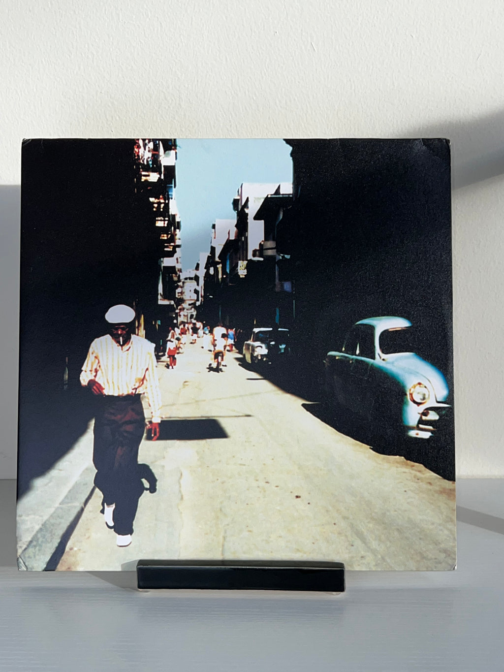 Tabletop Ceramic Record Stand - midnight